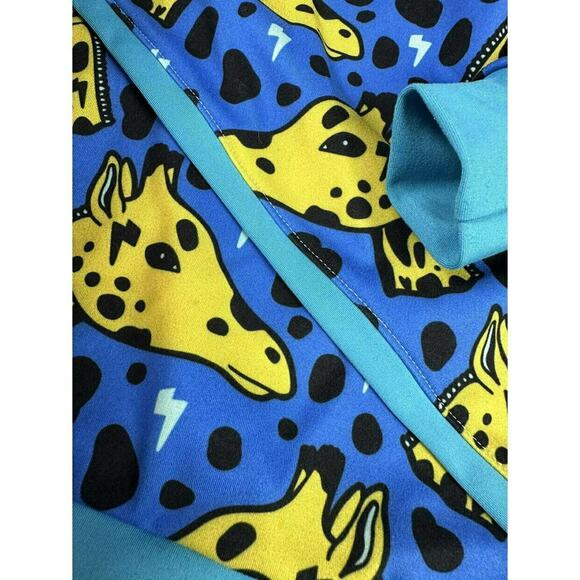 Boys Johnny Banana Giraffe Oversized Hood Hoodie Size 4 - Picture 4 of 7